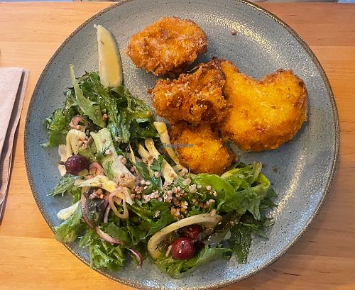 Cauliflower steaks   at Chutnej in Prague