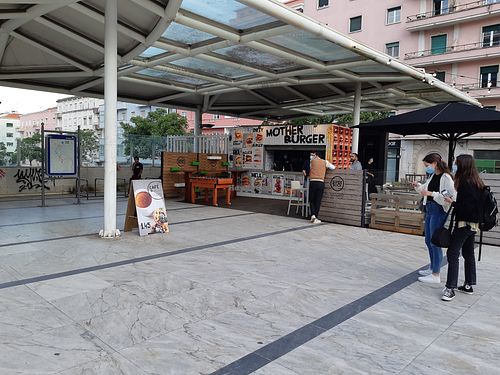 Esplanada at Mother Burger - Roma in Lisbon