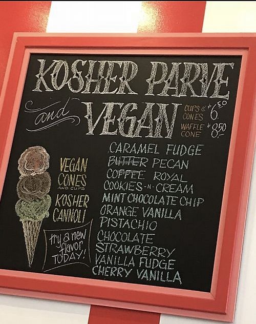 Vegan flavors  at Coney Waffle in Belmar