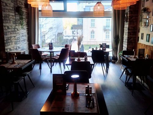Eat-in space at Reed in Luxembourg City