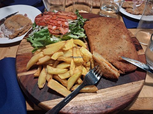 Cachopo Quevana at Las Tablas del Campillín in Oviedo