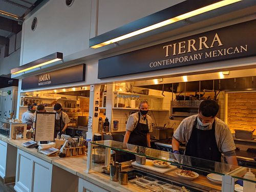 A few of the stalls at Rosetta Hall in Boulder