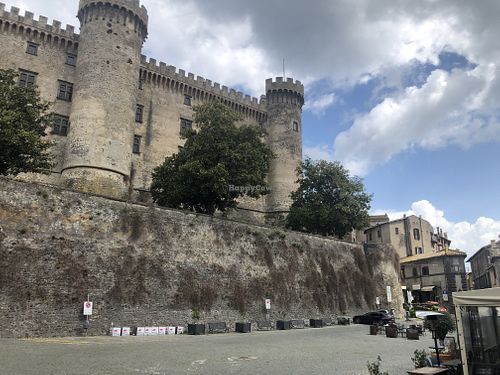 Picchio is in the bottom right corner of this photo   at Picchio Gelateria Naturale in Bracciano