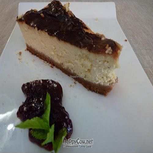 Tarta de queso / Cheese cake at Hosteria de Arnuero in Arnuero