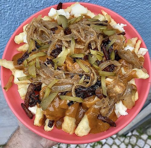 Loaded poutine at Beauty's  in Lisbon