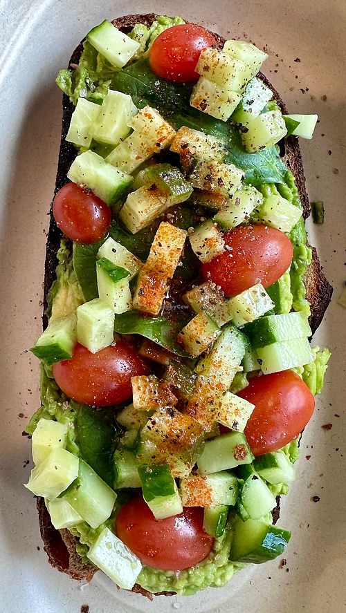 Avocado Toastt  at Terra Superfoods in Monterey