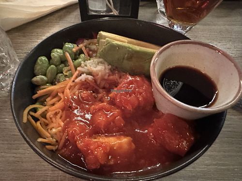 Chick’n bowl  at Egon in Bergen