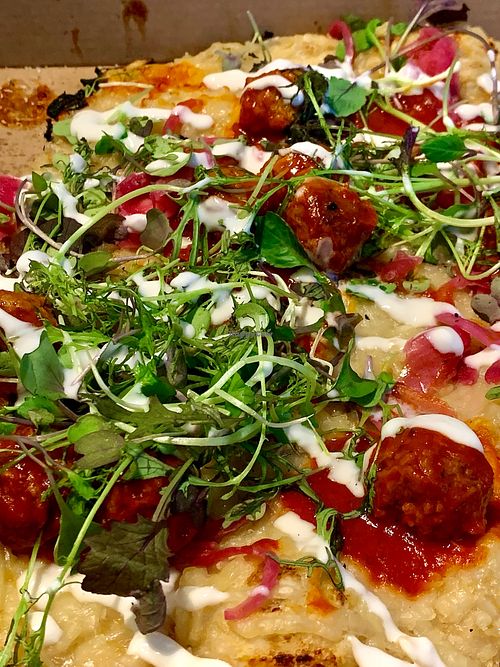 Eat my balls at Junk y Vegan in Helsinki