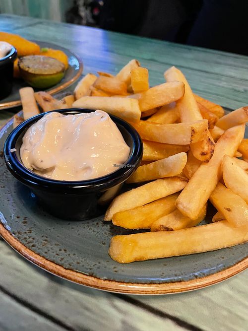 Fries at Junk y Vegan in Helsinki