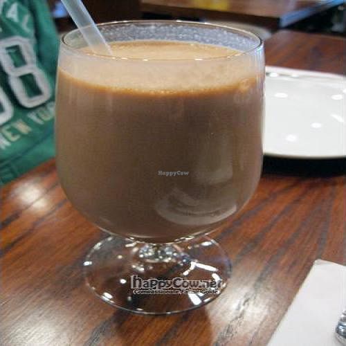 Frappe espresso, chocolate & vanilla ice cream at V Note in New York City