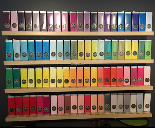 Tea, tea, tea, tea, ... at Communitea Cafe in Canmore