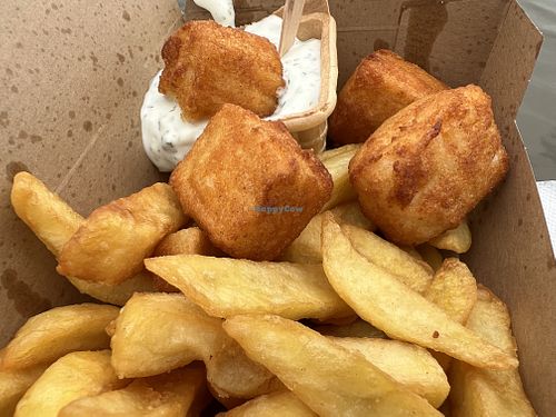 'vish' cubes  at Nordsee - Landungsbrücken in Hamburg