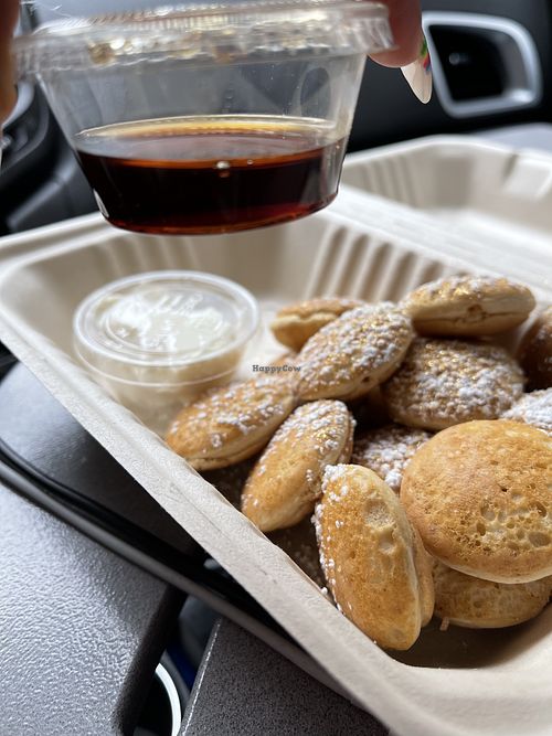 Small amount of syrup   at Coconut Whisk in Minneapolis