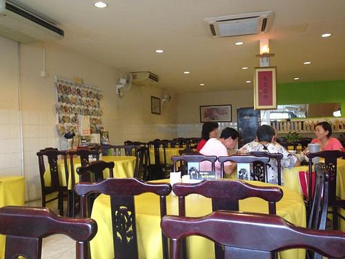 Inside view at Tian Pin Vegetarian Restaurant in Petaling Jaya