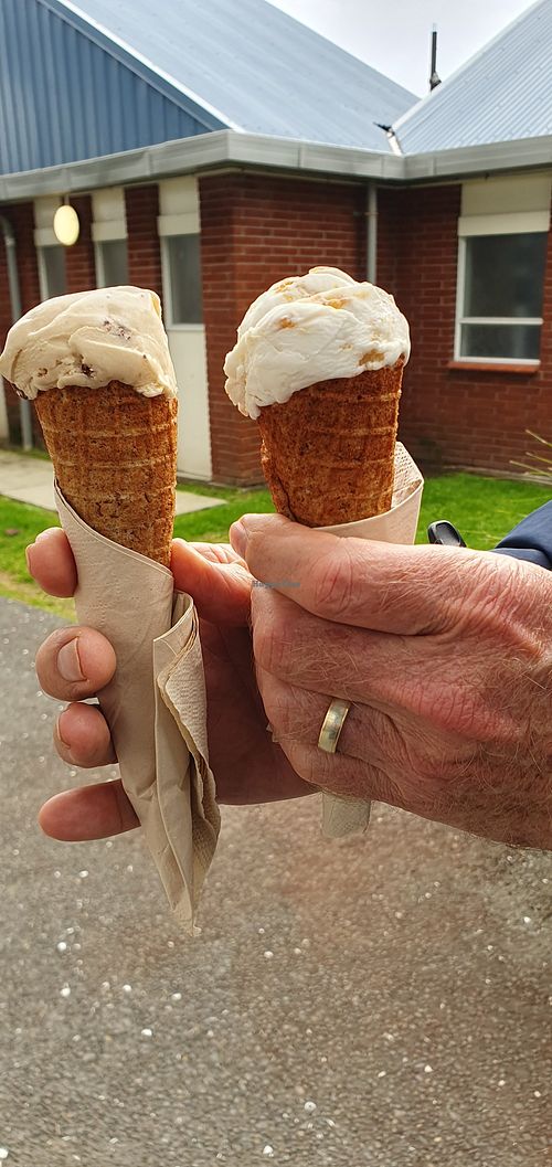 This is the kiddie size at Sea People Ice Cream in Mount Maunganui