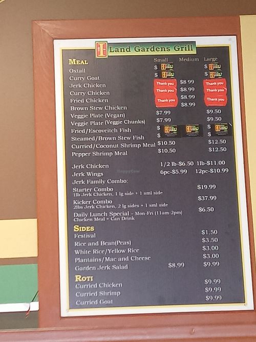 Menu at I-Land Garden Grill in Union City