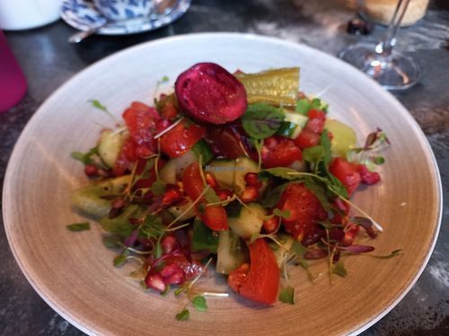 Fattoush salad at Powerplant in North West London