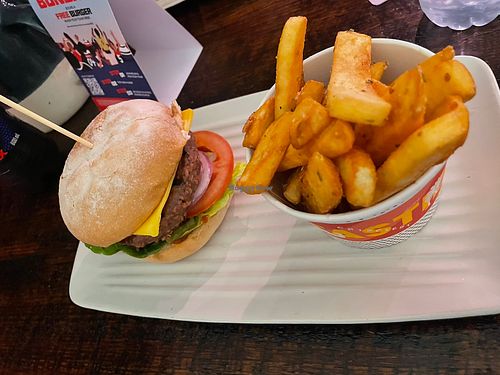 Garden burger beyond   at Grill'd - Southern Cross in Melbourne