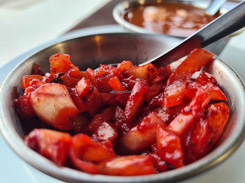 Homemade chutney at Spicy Affair  in Lanzarote