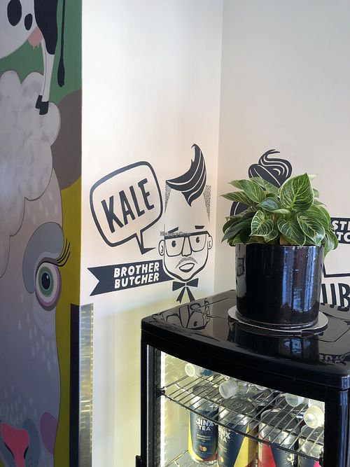 Kale! #Veganuary at Herbie Butcher's Fried Chicken in Minneapolis