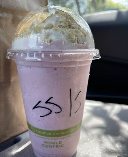 Strawberry Shortcake shake   at Herbie Butcher's Fried Chicken in Minneapolis