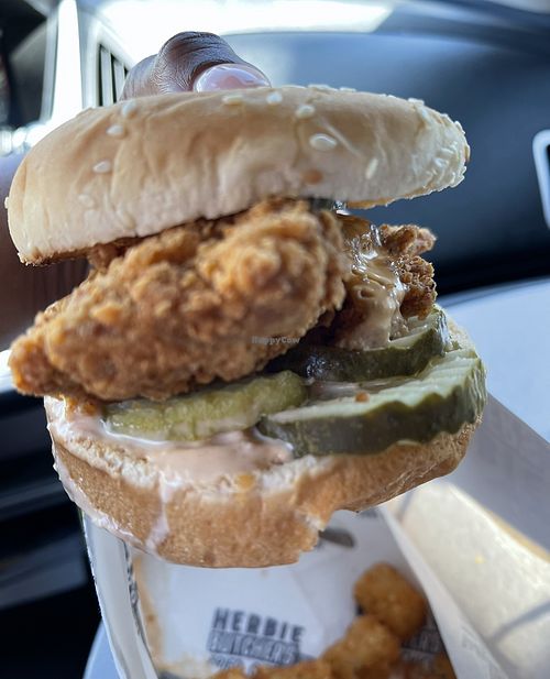 Chicken sandwich   at Herbie Butcher's Fried Chicken in Minneapolis