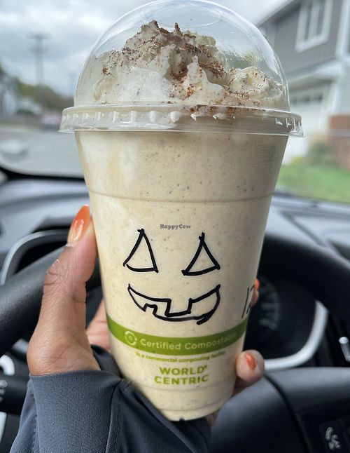 Pumpkin shake   at Herbie Butcher's Fried Chicken in Minneapolis