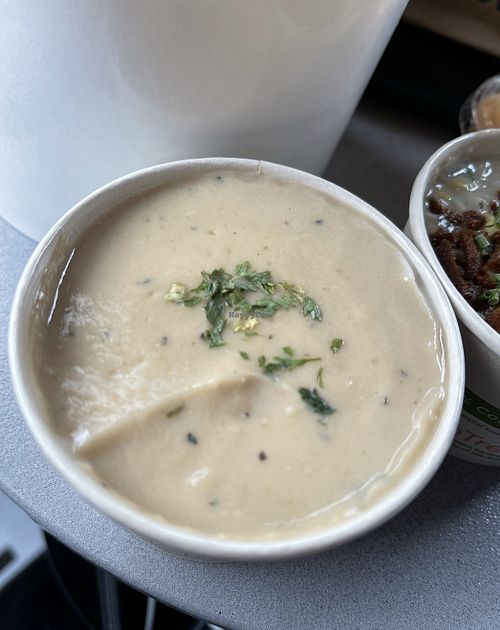 Mashed potatoes and gravy- delicious !  at Herbie Butcher's Fried Chicken in Minneapolis