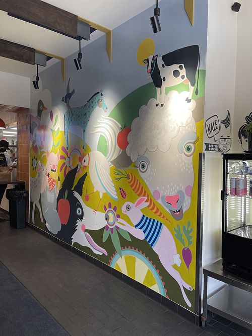 Now you walk inside to order  at Herbie Butcher's Fried Chicken in Minneapolis