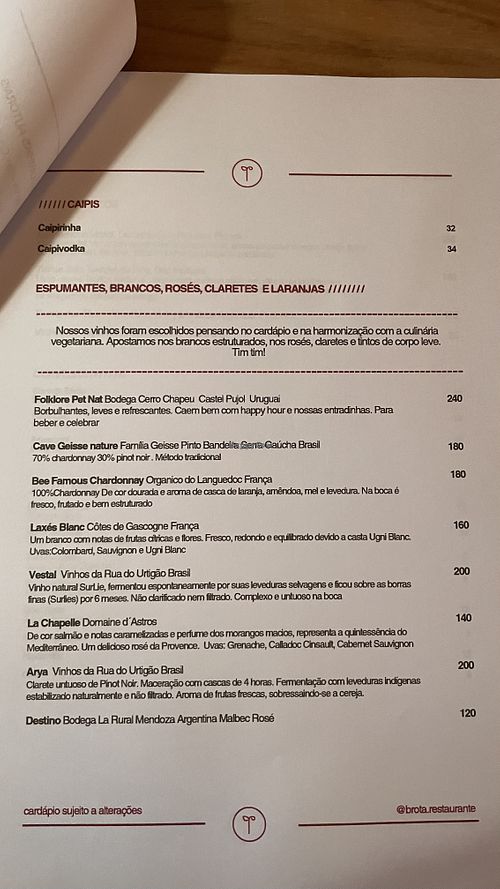   at Brota in Rio De Janeiro