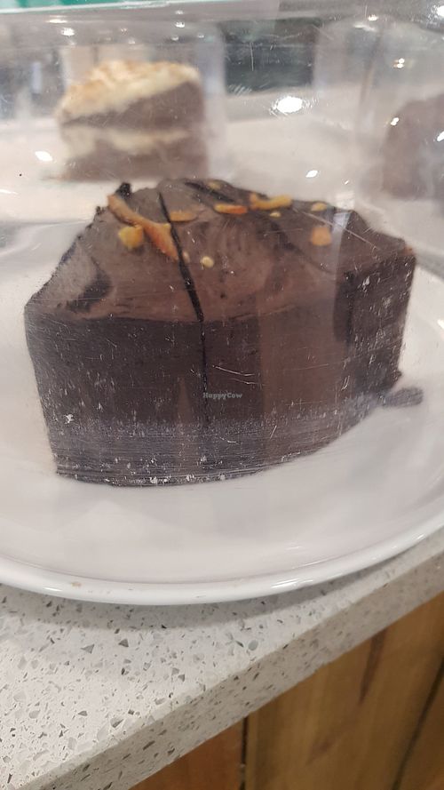 Jaffa cake (vg) at Urban Green Cafe in Newcastle Upon Tyne