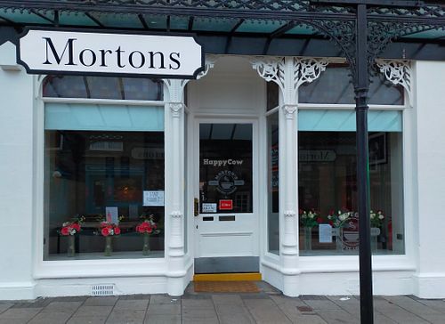 Front at Morton's Coffee Lounge in Pitlochry