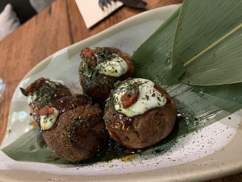 Takoyaki  at Plants and Me in Southport