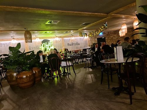 Plenty of seating at Phat Boy in Brisbane