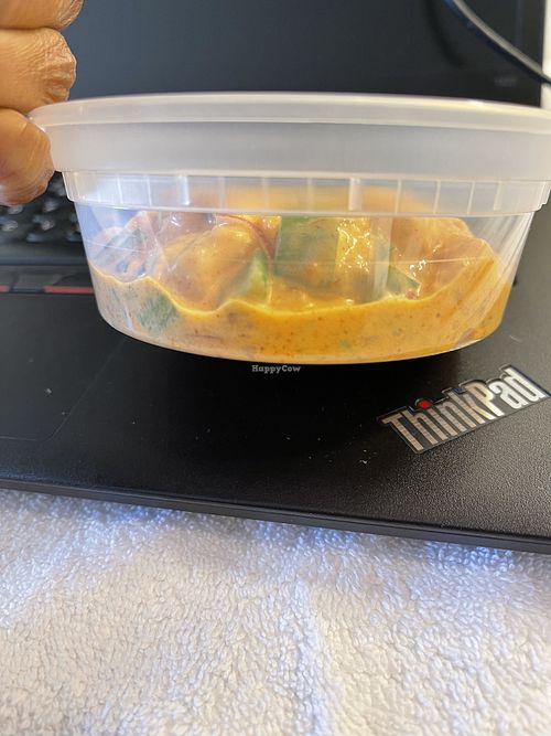 Spicy potato salad - small portion IMO   at Insane Vegan in St Paul