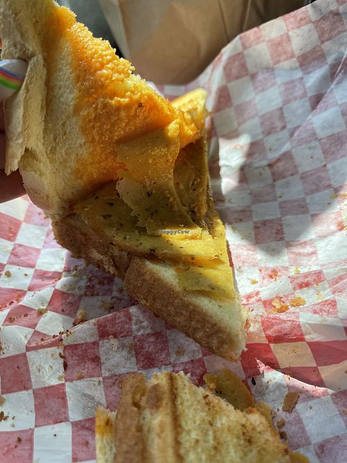 Turkey Melt (no cheese) - supposed to come with bacon but did not and no one informed me. Not worth $15  at Insane Vegan in St Paul