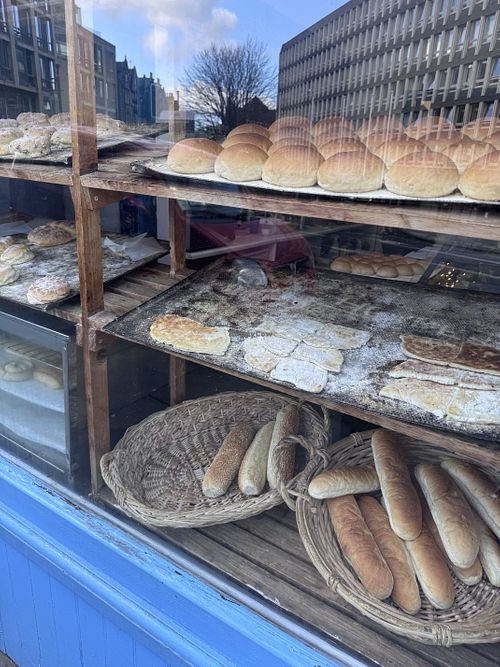 Baked goods  at Preacher's Patisserie in Edinburgh