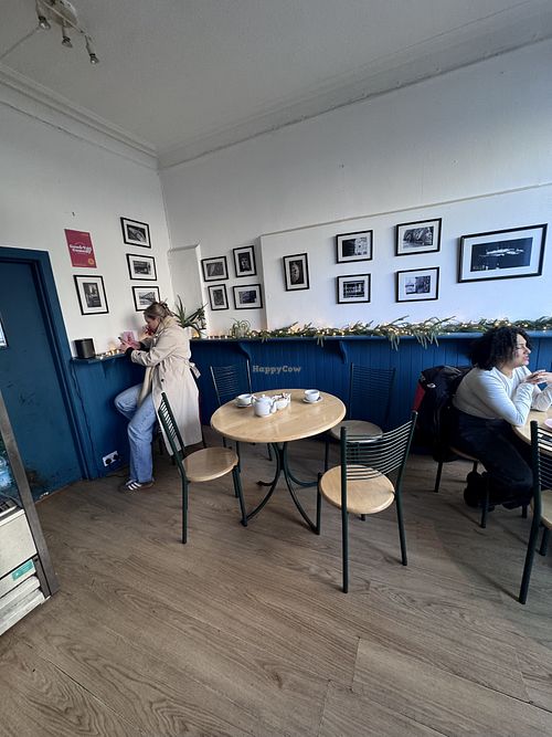 Seating   at Preacher's Patisserie in Edinburgh