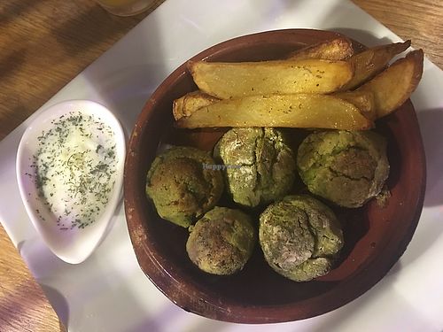 Albóndigas. Lovely with the sauce at Dinamita Perfumada in Madrid