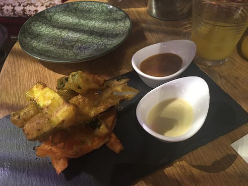 Fritura, amazing texture! at Dinamita Perfumada in Madrid