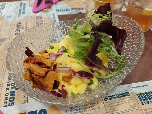 Ceviche at Dinamita Perfumada in Madrid