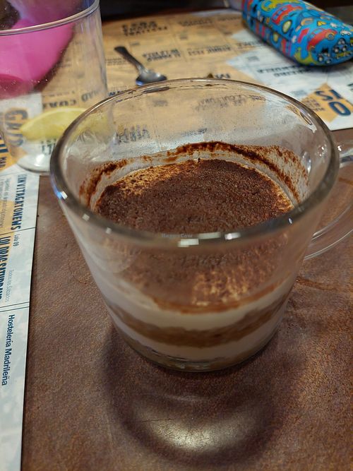 Tiramisu at Dinamita Perfumada in Madrid