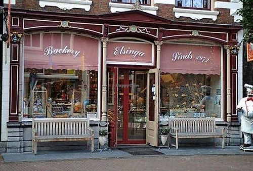The outside at Bakkerij Elsinga in Harlingen