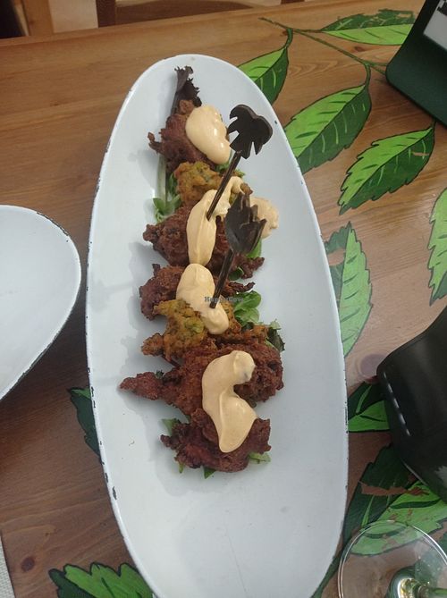 Pakoras at Contracorriente in Ourense