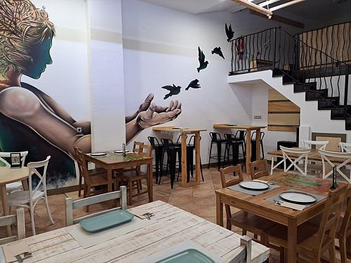 Interior at Contracorriente in Ourense