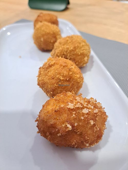 Croquettes at Contracorriente in Ourense