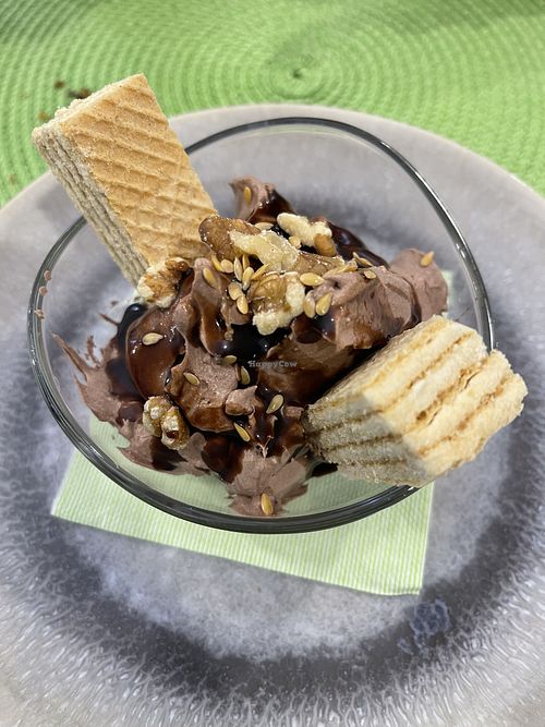 Mousse de chocolate  at Contracorriente in Ourense