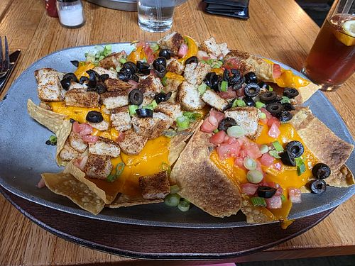 Vegan nachos at Maggie McFly's in Southbury