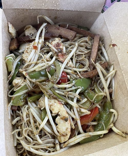 Singapore Fried Noodles   at Veggie Village in Chandler