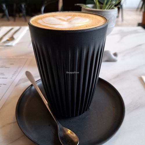 Latte at Moka  in Ardrossan